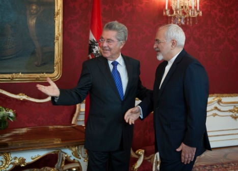 Austrian president visits Iran in EU first