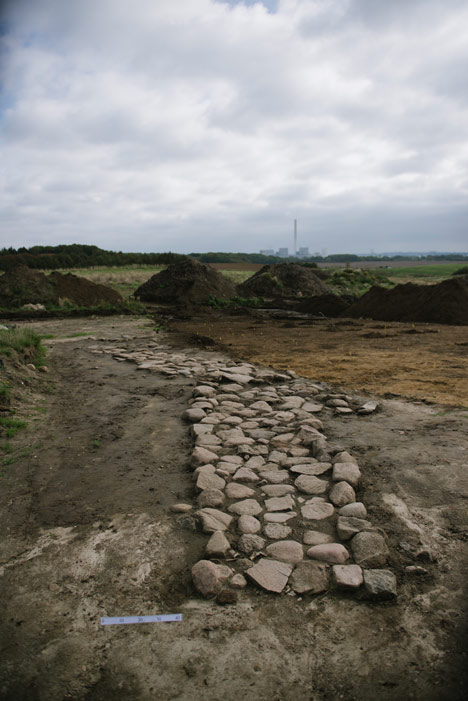 An Iron Age road. Photo: Jacob Due/Moesgaard Museum