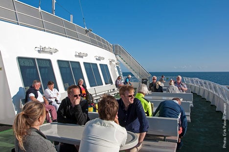 A plan to have the island's ferry run on liquid biogas is likely to be dropped. Photo: Erik Paasch Jensen/Samsø Energy Academy