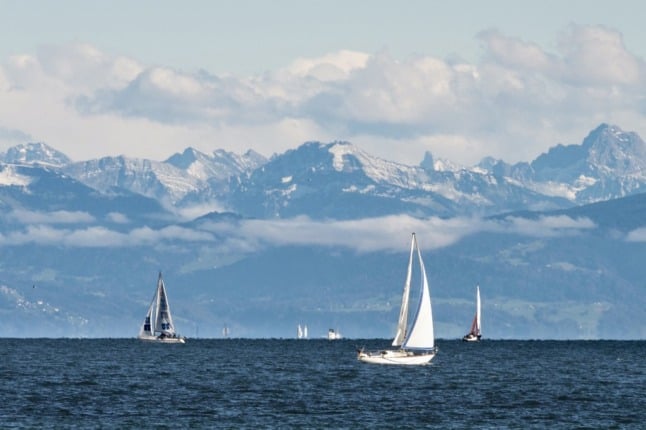 Funding is available for cross border projects around Lake Constance (Photo by SEBASTIEN BOZON / AFP)