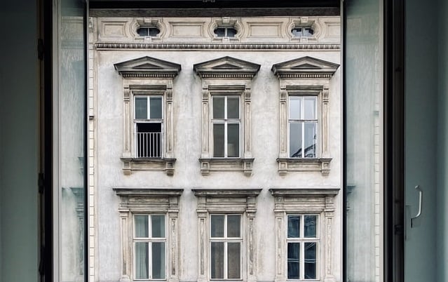 Old building in central Vienna