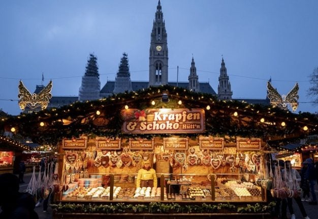 Christmas market Vienna